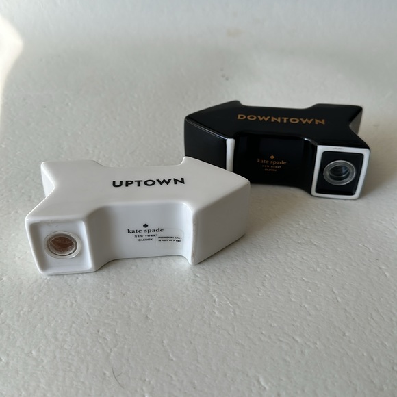 Kate spade uptown downtown salt and peper shaker - Picture 3 of 3